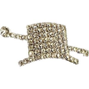 Antique 1970 Top Hat and Cane Pin